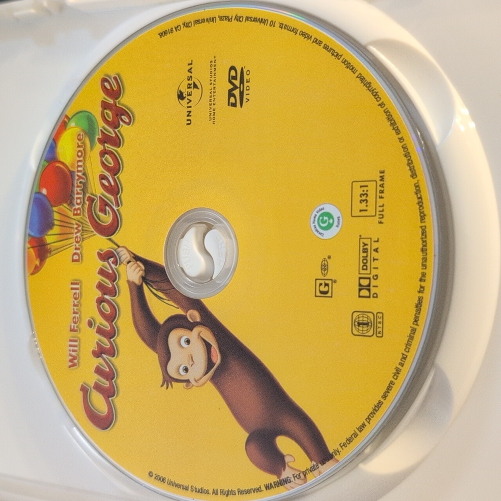 Curious George DVD - Picture 5 of 6